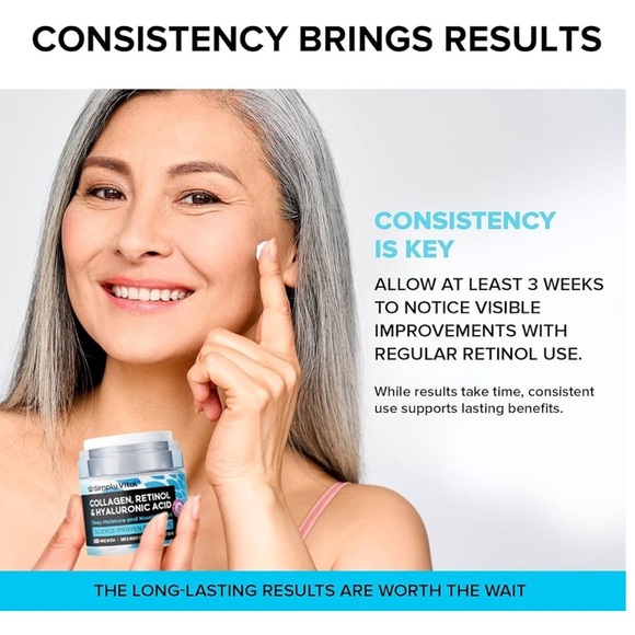 2 pack! Collagen, Retinol & Hyaluronic Acid Cream
- see pics for all details - Picture 7 of 14